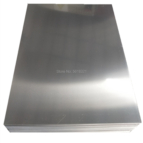 Aluminum Plate 3mm 5mm 8mm 10mm  200*300mm 100*100mm 5052 Sheet for Sale ► Photo 1/6