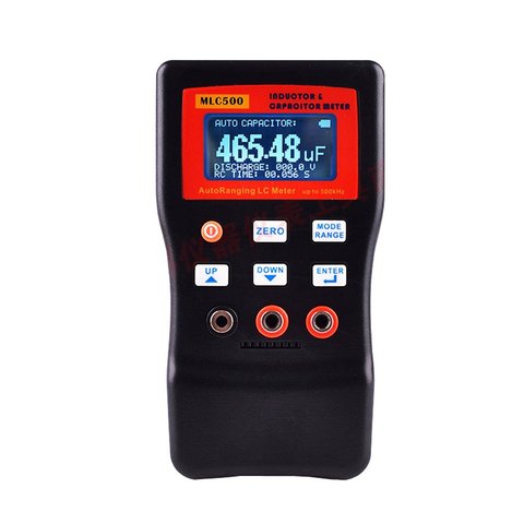 MLC-500 High Precision Auto Ranging LC Meter Professional Capacitance Inductance Table 500 KHz Capacitance Meter ► Photo 1/6