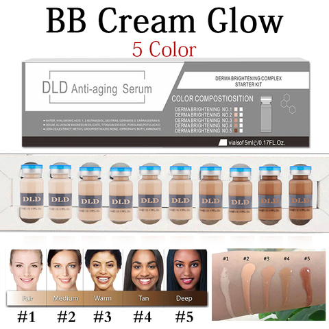5ml Korean Ampoule Facial Booster Whitening Acne Healing Treatment Meso White Booster Ampoule Serum Starter Kit BB Cream Kit ► Photo 1/6