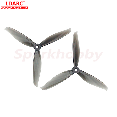 2Pairs LDARC 7040 7 Inch 3-Blade CW CCW PC Propeller 5mm Center Hole 178mm Prop Diameter 8.26mm Hub For RC FPV Racing Quadcopter ► Photo 1/6