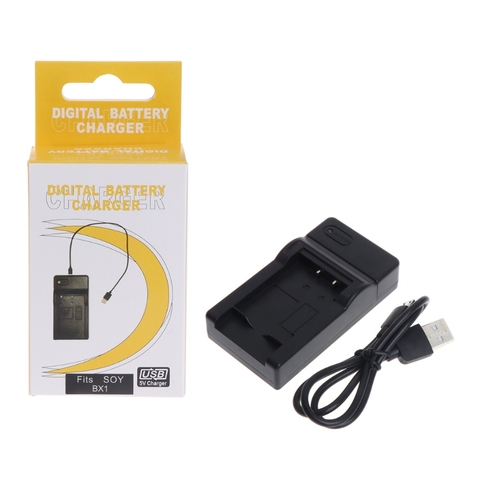 NP-BX1 USB Battery Charger For Camera DSC RX1 RX100 M3 WX350 WX300 HX400 Camera ► Photo 1/6