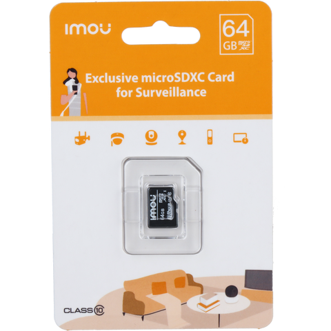 Dahua imou SD Card Exclusive MicroSDXC Card for Surveillance ► Photo 1/2