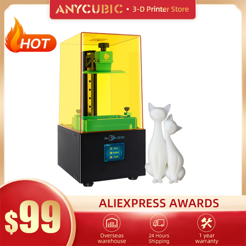 2022 New ANYCUBIC  Photon-Zero 3D Printer Quick Slice UV Resin SLA 3d Printer Plus Size Impresora 3d Drucker Impressora 3d ► Photo 1/6