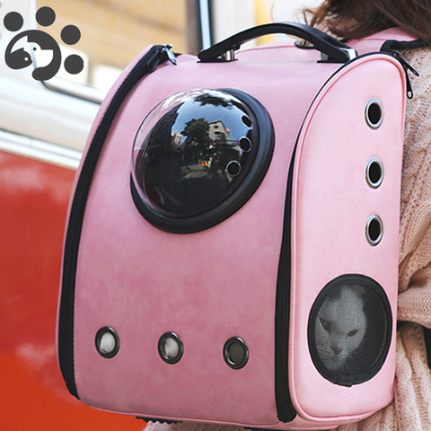 Cat Bags for Pet Outdoor Cats Backpack Window Bag Cat Carrier Capsule Great Ball Bags for Cats Kitten Outdoor Pet Mochila Gato ► Photo 1/6