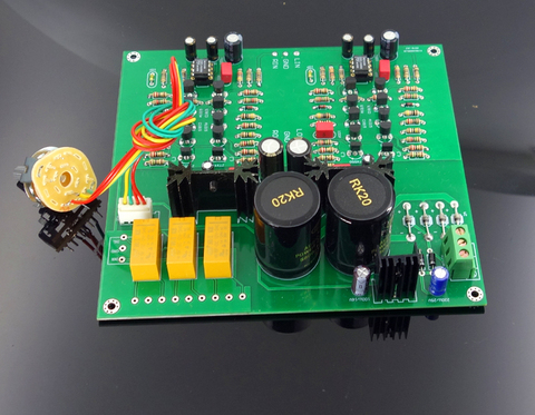 NEW Assembeld HIFI Class A Stereo preamplifier board base on Accuphase C3850 Preamp circuit 3 Way Input ► Photo 1/6