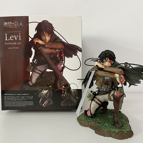 Buy Online Anime Attack On Titan Artfx J Levi Renewal Package Ver Pvc Action Figure Anime Figure Collectible Model Toys Doll Christmas Gif Alitools