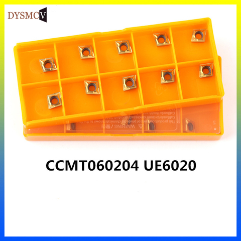 CCMT060204 UE6020 carbide inserts internal turning tool CCMT face 060204 Mill tools CNC lathe cutting tool ► Photo 1/5