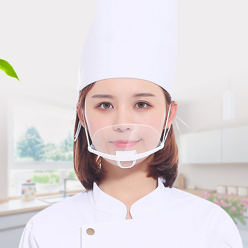 KitchenAce 10pcs PP Restaurant Waiter Mask Anti Fog Saliva For Hotel Restaurant Chef Kitchen Cooking Mask Catering Hygiene Mask 10pcs Dust mask 