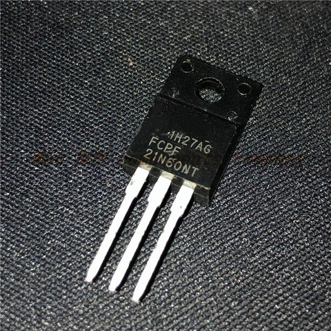 10PCS/LOT FCPF21N60NT 21N60NT TO-220F MOS tube 600V 21A ► Photo 1/1