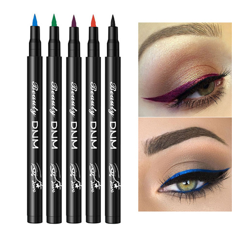 12 Color Matte Liquid Eyeliner Pencil Colorful Waterproof Long-lasting Cosmetics Make Up Green Blue Eye Liner Pen Makeup Tools ► Photo 1/6