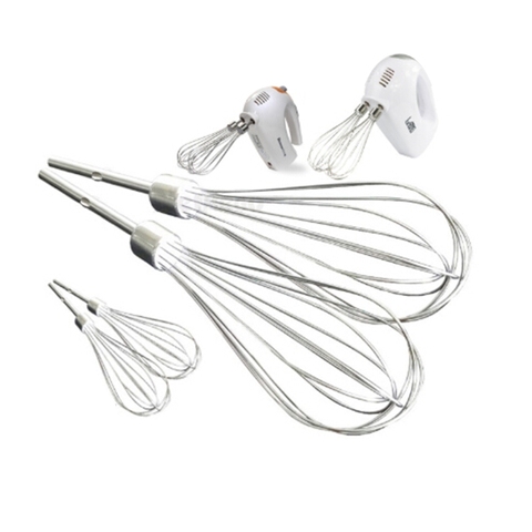 2022 New Electric Egg Beater Accessories Frother Mixer Whisk Stainless Steel Kitchen Tool ► Photo 1/6