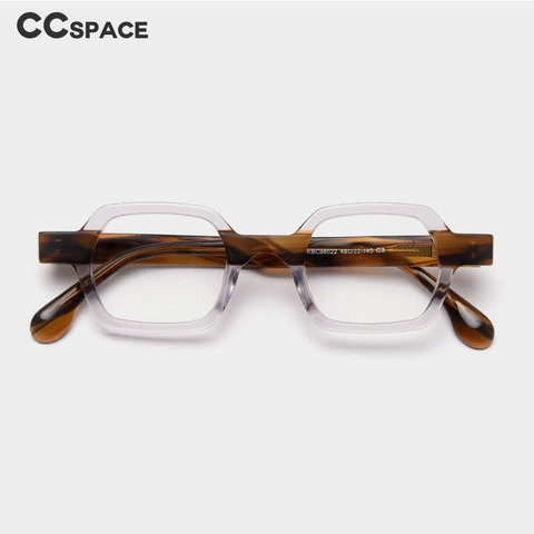 49804 Retro Polygon Optical Acetate Frames Retro Men Women Fashion Computer Glasses ► Photo 1/6