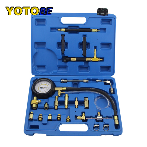 New Arrival TU-114 Fuel Pressure Tester Pressure Gauge Auto Diagnostics Tools Set ► Photo 1/2