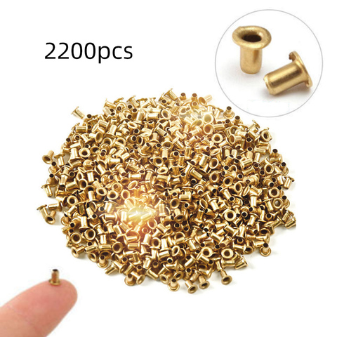 2200Pcs Beehive Copper Eyes Bee Hive Nest Box Threading Hole Bees Nest Box Foundation Plating Copper Eye Beekeeping Tools ► Photo 1/6