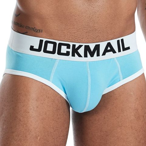 Jockmail 2022 New Shorts Sexy Men Underwear Men Briefs Cotton Underpants Gay Mens briefs Cuecas Men Brief Bikini Man Srting ► Photo 1/6
