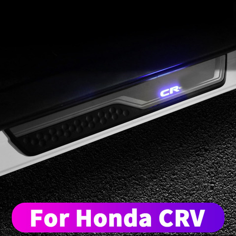 For Honda CR-V CRV 2017 2022 Car interior sill protection strip Anti-scratch welcome pedal Car interior accessories ► Photo 1/6