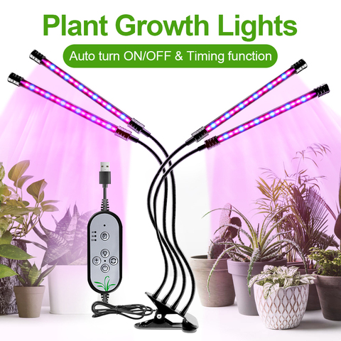 Led Grow Light USB Phyto Grow Tent Lamp Full Spectrum Fitolampy for Indoor Plants Seedlings Flower Indoor Fitolamp Grow Box ► Photo 1/6
