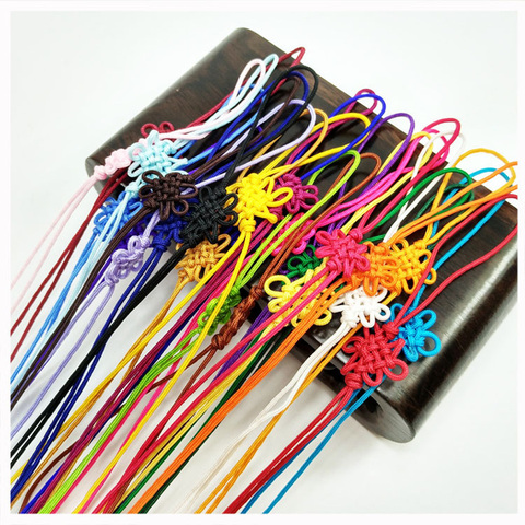 100PCS Mini Chinese knots tassels Fringe Garments jewelry Accessories Findings Materials DIY Bookmark Bag Craft Decor Pendants ► Photo 1/6