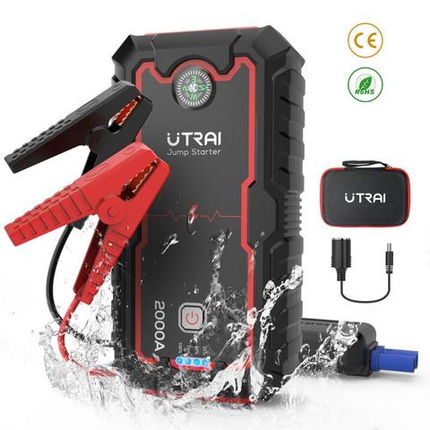 UTRAI 22000mAh Car Jump Starter Power pack Portable Car Battery Booster Charger 12V Starting Device Petrol Diesel Car Starter ► Photo 1/6