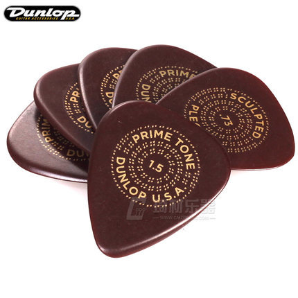 Dunlop Prime Tone Standard Sculpted Shape and Primetone Triangle Sculpted Plectrum Pick Mediator ► Photo 1/2