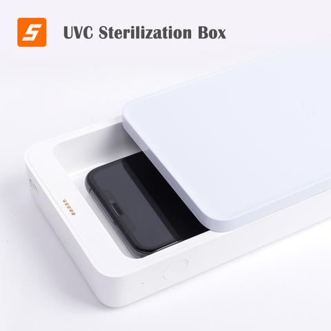 Xiaomi FIVE UVC-LED Multifunctional Sterilizing Box Wireless Fast Charger Mobile Phone sterilization Cosmetic Disinfection Box ► Photo 1/6