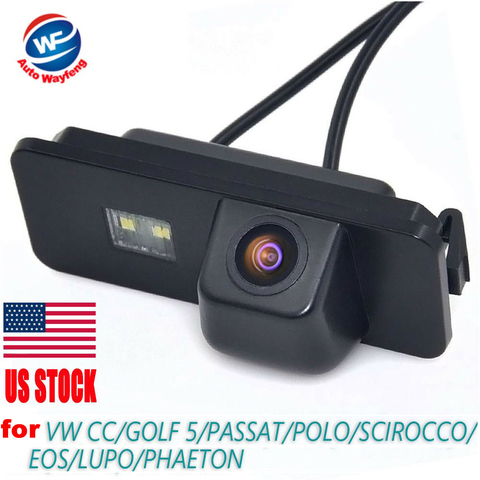 Car Rear View Reverse Backup CAMERA For VW GOLF V GOLF 5 SCIROCCO EOS LUPO PASSAT CC POLO(2 cage) PHAETON BEETLE SEAT VARIANT ► Photo 1/6