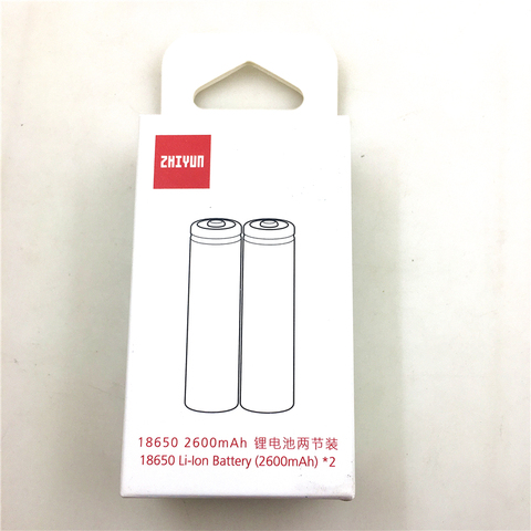 2PCS Original 18650 2600mAh Lipo Battery for Zhiyun Weebill Lab / S Stabilizer Gimbal Spare Parts Accessories ► Photo 1/6