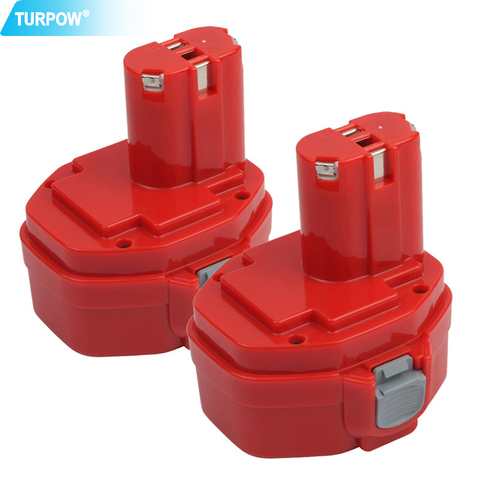 Turpow 14.4V 3.5Ah NI-MH PA14 1420 Recharge Battery For Makita For PA14 1420 1422 1433 1434 1435F JR140D 192699 Power Battery ► Photo 1/6