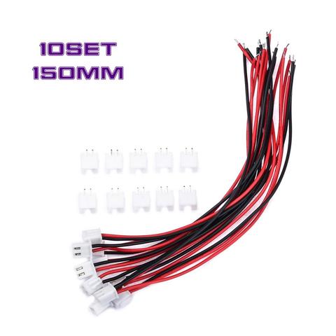 10 Sets Mini Micro 2 Pin 3pin 4pin JST XH Connector Plug 2.54mm With 24AWG Wires Cables 150mm Length Pin Connectors Terminals ► Photo 1/6