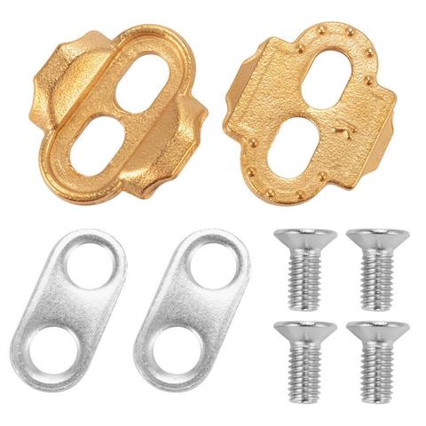 Durable Bicycle MTB Road Bike Cycling Pedal Metal Crank Cleats Screws Set ► Photo 1/6