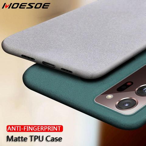 Slim Soft Silicone Case For Samsung Galaxy S20 FE Plus Note 20 Ultra A51 A71 A21S A31 A41 M51 Cases Matte Anti-skid Back Cover ► Photo 1/6