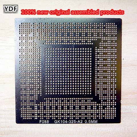 Stencil GK104-325-A2 GK104-400-A2 GK104-200-KD-A2 GK104-300-KD-A2 N13E-GT-W-A2 N13E-GTX-A2 N14E-GTX-A2 Direct heating 90*90 ► Photo 1/1