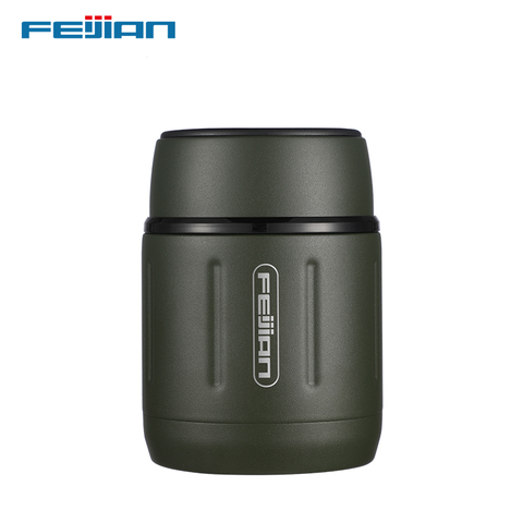 FEIJIAN Food Thermos, Food Jar, Business Portable Thermos Boxes, Insulated Lunch Box, 500ML, Stainless Steel Container ► Photo 1/6