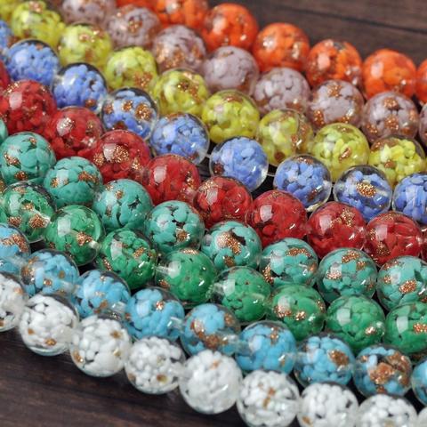 5pcs Big Round 12mm 14mm 16mm 20mm Lampwork Crystal Glass Loose Beads for DIY Crafts Jewelry Making Findings ► Photo 1/6