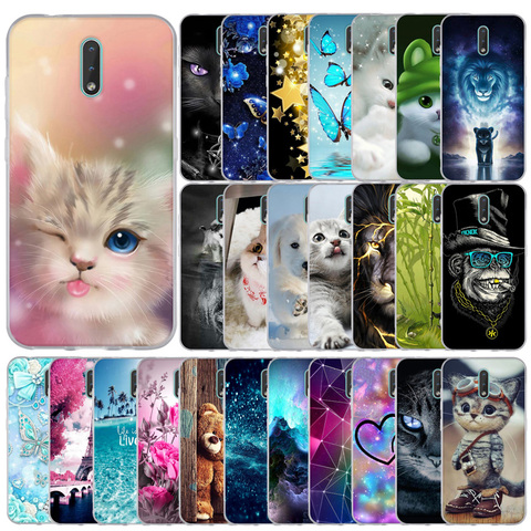 For Coque Nokia 2.3 Case Cover Soft Cartoon TPU Silicone Phone Case Nokia 2.3 TA-1206 TA-1211 TA-1214 TA-1194 Nokia2.3 Case ► Photo 1/6