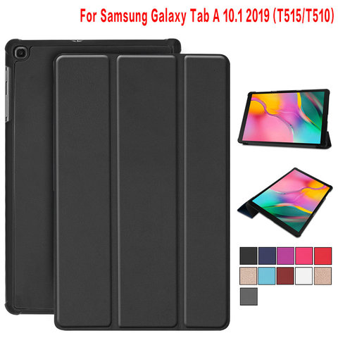 Smart Case For Samsung Galaxy Tab A 2022 SM-T510 SM-T515 T510 T515 Tablet cover Stand Case for Tab A 10.1'' 2022 tablet case ► Photo 1/6