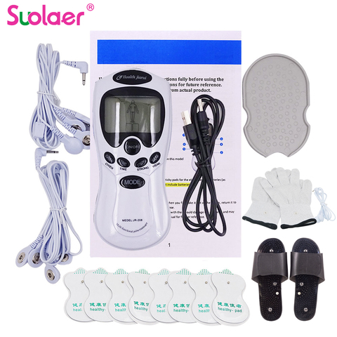 Health Tens Muscle Neck Massager Back Electric Digital Therapy Machine Massage Electronic Pulse Stimulator for Full Body Care ► Photo 1/6