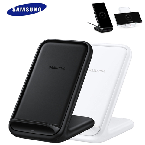 Original Samsung Wireless Charger Fast Charge For Samsung Galaxy S20 10 S9 S8 Plus S7 Note10+/iPhone 11 Plus X,Qi Stand EP-N5200 ► Photo 1/6