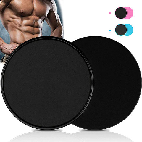 2Pcs Exercise Sliding Gliding Discs Fitness Abdominal Exercise Push Up Home Gym Muscle Training Yoga Fitness Equipment ► Photo 1/6