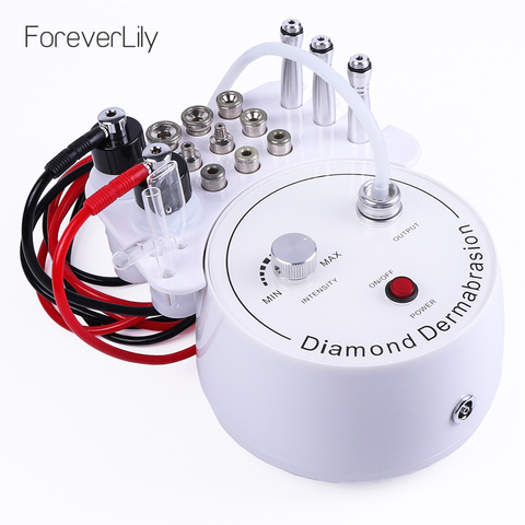 Foreverlily Diamond Microdermabrasion Dermabrasion Machine Water Spray Exfoliation Beauty Machine Wrinkle Face Peeling Machine ► Photo 1/6