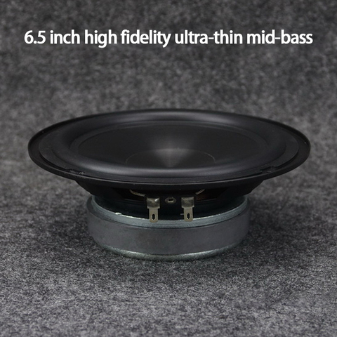 KYYSLB Q 50W 8ohm 6.5 Inch High Fidelity Ultra-thin Mid-bass Speaker Audiophile Speaker Good Bass Power Thick Midrange ► Photo 1/6