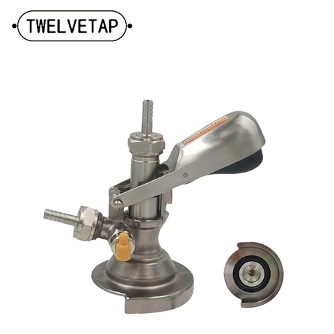 TWELVETAP 2022 Keg Coupler A-Type coupler Dispenser- Beer Tap for Keg with Safety Pressure Relief Valve  Home brewing FD-A19 ► Photo 1/6