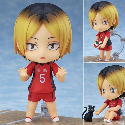 Cute Anime Haikyuu!! Volleyball Athlete Kozume Kenma 605 PVC Action Figure Collection Model Toys Doll 10cm ► Photo 1/6