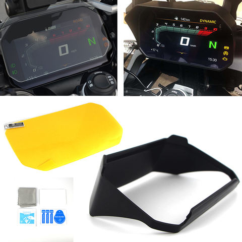 MOTO Instrument Hat Sun Visor Meter Cover Guard Screen Protector For BMW R1200GS LC Adventure R1250GS LC/Adv F750GS F850GS C400X ► Photo 1/6