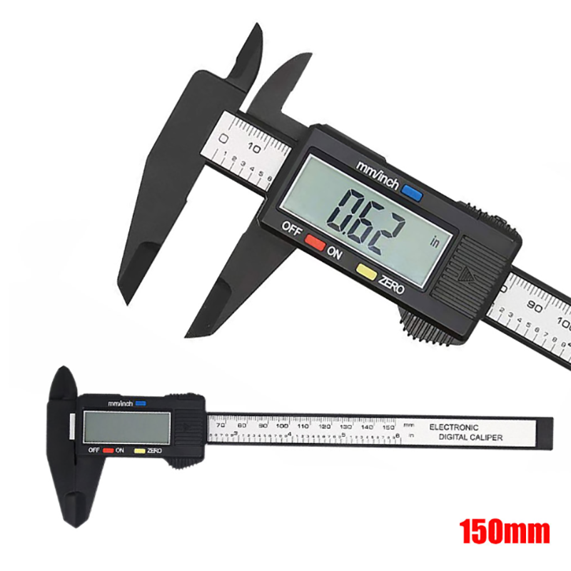 Digital Caliper Vernier Micrometer Electronic Ruler Gauge Meter 150mm 6inch/ 