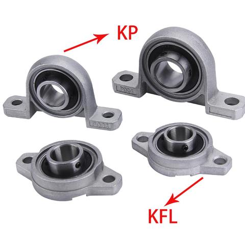 1Pcs Zinc Alloy KFL08-KFL006/KP08-KP006 Bearing Pillow Block Self Aligning Bearing Mounted Support CNC ► Photo 1/5