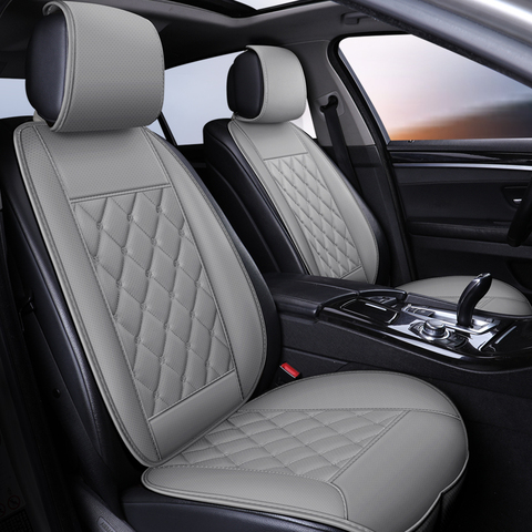 Car Seat Cover Auto Seat Cushion Car Interior Accessories Car Front Seats Covers Auto Covers for Cars Protector Leather Cushion ► Photo 1/6