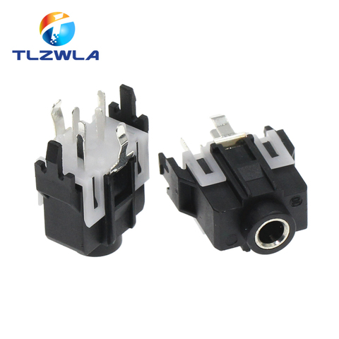 5pcs 3.5mm Female Audio Connector PJ-334A DIP 7Pin Stereo Headphone Jack DIY Parts for PCB Board ► Photo 1/6