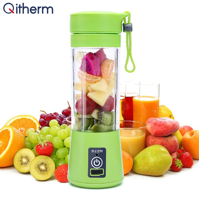 BPA FREE 500W Portable Personal Blender Mixer Food Processor With Chopper  Bowl 600ml Juicer Bottle Meat