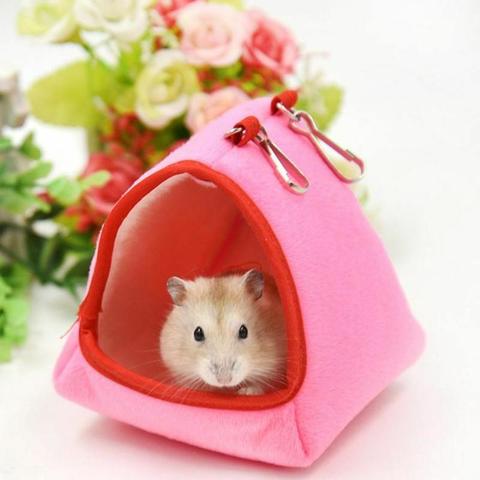 Hamster Hanging House Hammock Cage Sleeping Nest Pet Bed Rat Hamster Toys Cage Swing Pet Small Animals Ferret Hamster House ► Photo 1/6